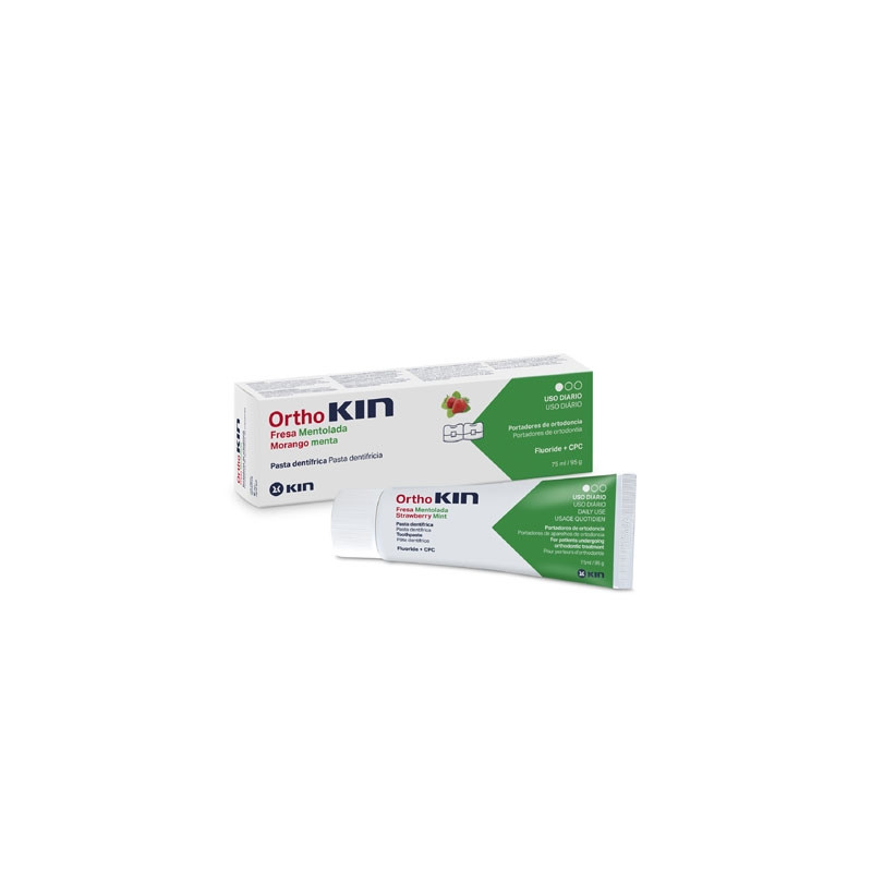 Kin Ortho Pasta Dental Fresa Mentolada 75 ml