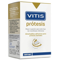 Dentaid Vitis Protesis Almohadillas Adhesivas 15uds