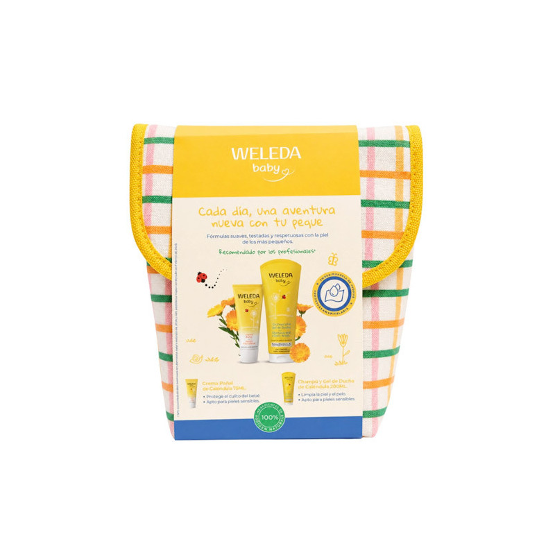Weleda Baby Crema Pañal Calendula 75ml + Champu-Gel 200ml
