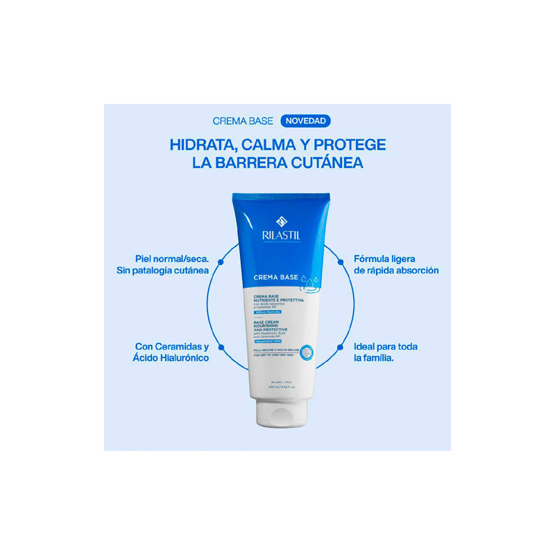 Rilastil Crema Base Nutritiva y Protectora 400ml - Farmacia en Casa Online