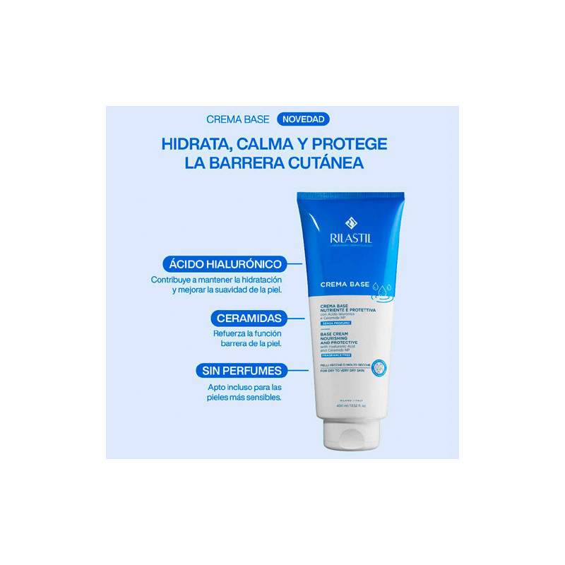 Rilastil Crema Base Nutritiva y Protectora 400ml - Farmacia en Casa Online