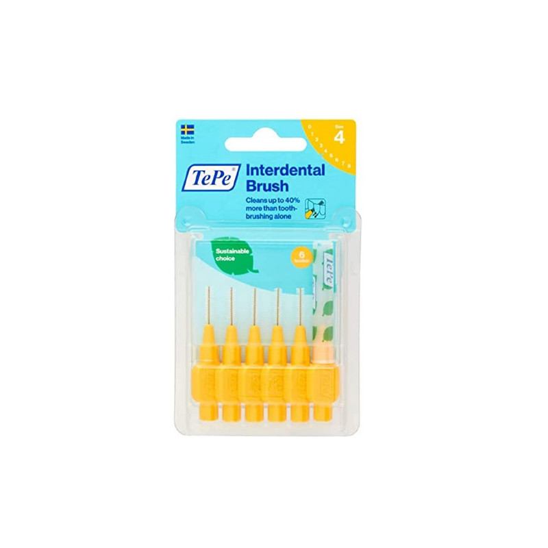 Tepe interdental 0,7 mm 6 uds