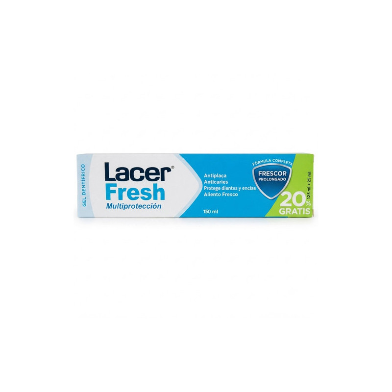Lacer Fresh Gel Dentifrico Frescor Prolongado 150ml