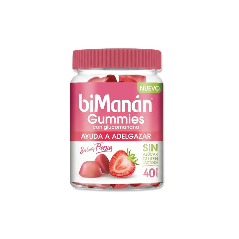 Bimanan Gummies con Glucomanano 40Uds