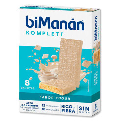 Bimanan Komplett Barritas Sabor Yogur 8Uds