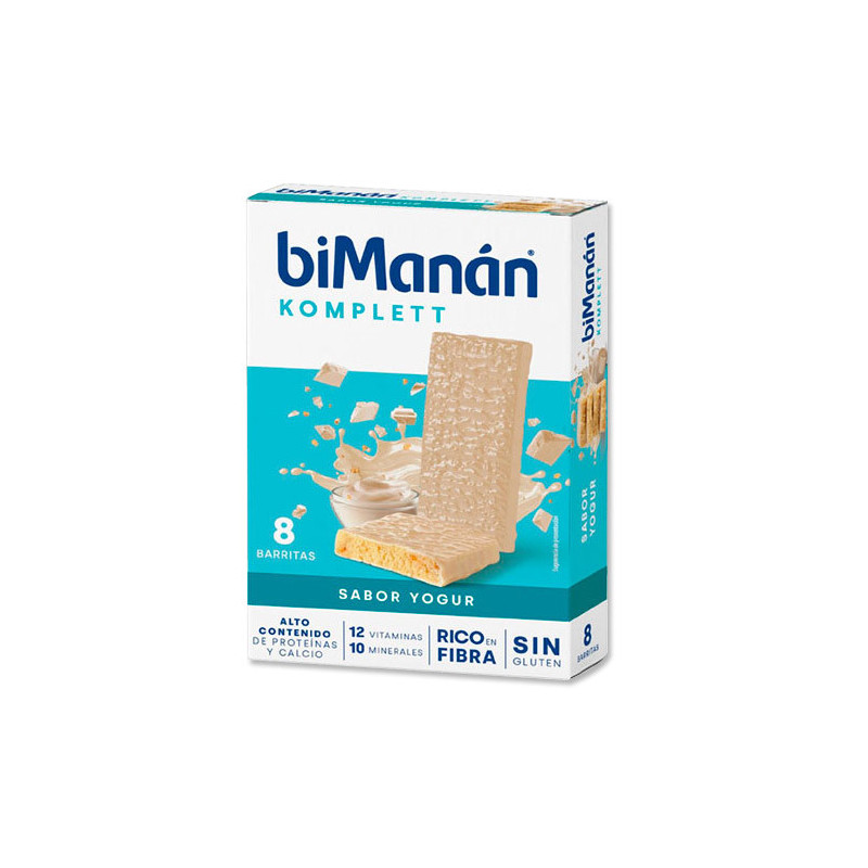 Bimanan Komplett Barritas Sabor Yogur 8Uds