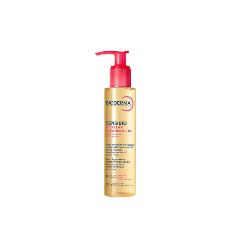 Bioderma Sensibio Aceite Micelar Limpiador Desmaquillante 150ml