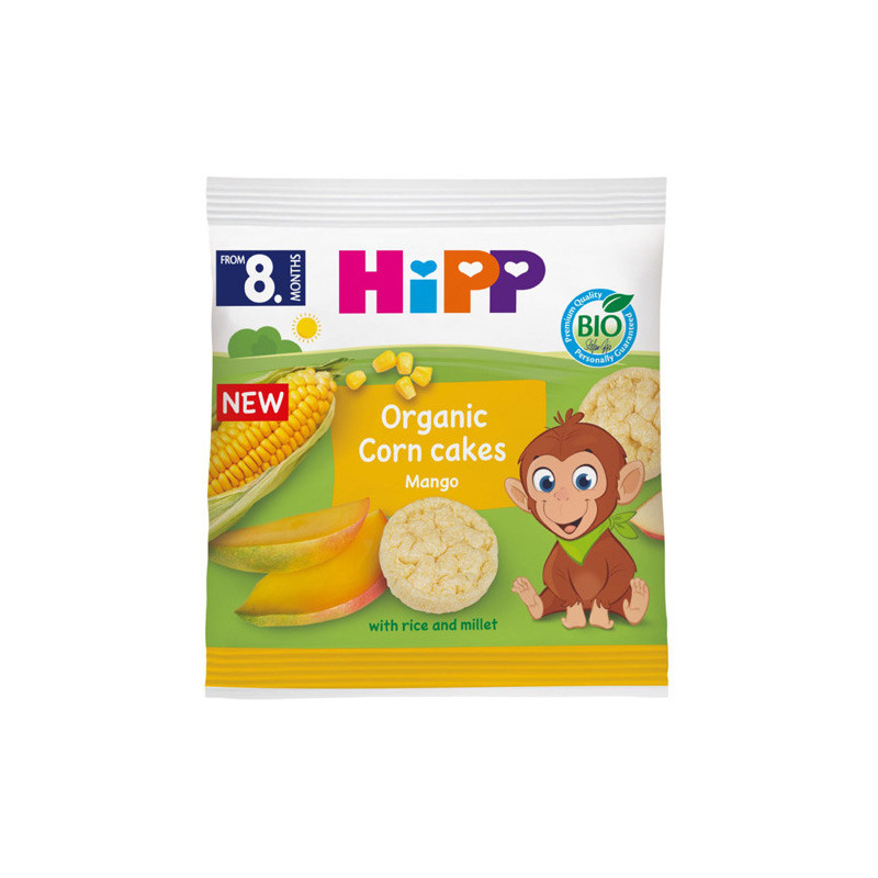 Hipp Tortitas Cereales Biologicos Mango 23gr