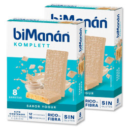Bimanan komplett Barritas Sabor Yogur Duplo 2x8Uds