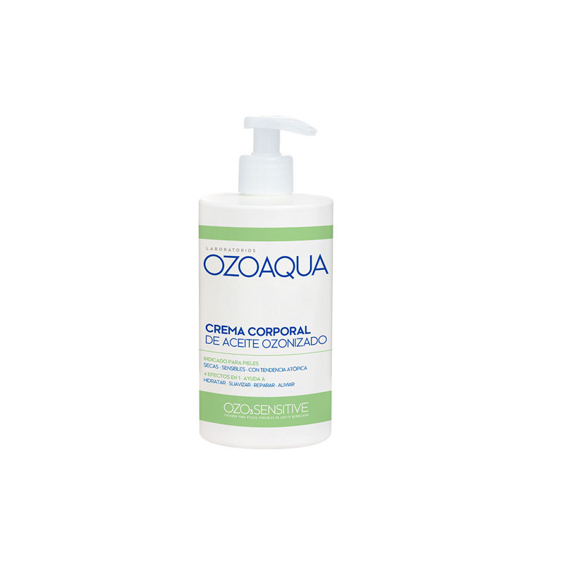 Ozoaqua Ozo3Sensitive Crema Corporal Aceite Ozonizado 500ml
