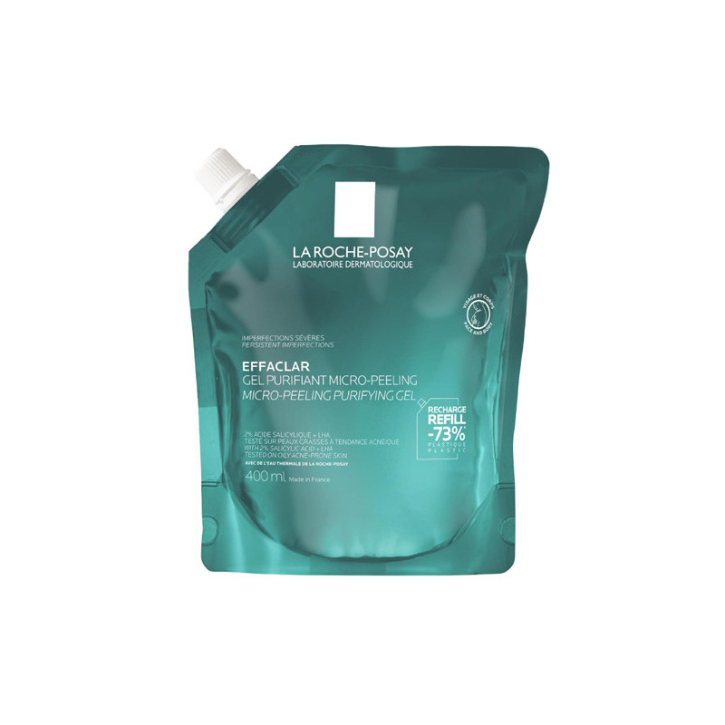 Effaclar Gel Purificante Micro-Exfoliante Recarga 400ml. R. Posay