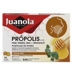 Juanola Propolis Pastillas Blandas Sabor Miel 24Uds