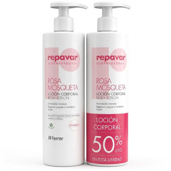 Repavar Regeneradora Rosa Mosqueta Loción Corporal Duplo 2x500ml