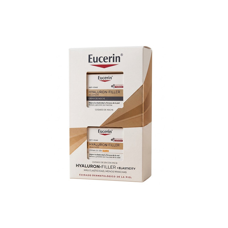 Eucerin Hyaluron-Filler Elasticity Dia Spf30 50ml + Noche 50ml