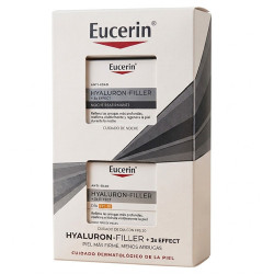 Eucerin Hyaluron-Filler Crema Dia Spf30 50ml+Cr Noche 50ml