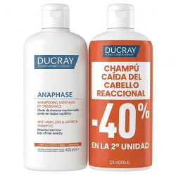 Ducray Anaphase Champu Anticaida Reaccional Duplo 2x400ml