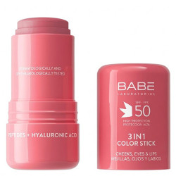 Babe Stick Mineral Color 3en1 Spf50 Tono 1 4gr