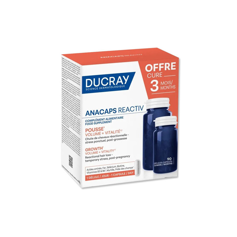 Ducray Anacaps Anticaida del Cabello 90Caps