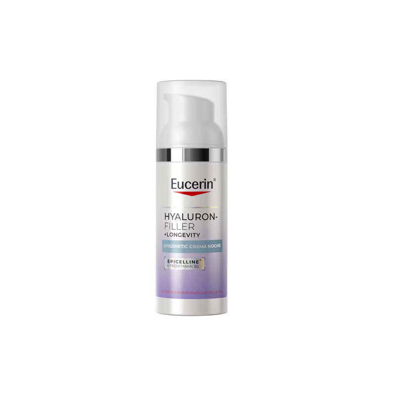 Eucerin Hyaluron-Filler + Longevity Epigenetic Crema Noche 50ml