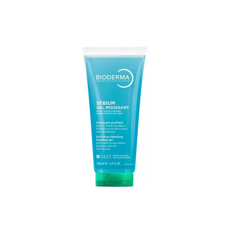 Bioderma Sebium Gel Espumoso Limpiador 200ml