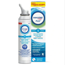 Rhinomer Plus+ Agua de Mar Hipertonica F1 Spray Suave 200ml