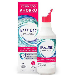 Nasalmer Spray Nasal Nariz Tapada y Congestion Nasal F3 210ml - Farmacia en Casa Online