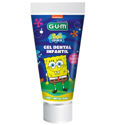 Gum Gel Dental Infantil Bob Esponja Sabor Chicle 75ml
