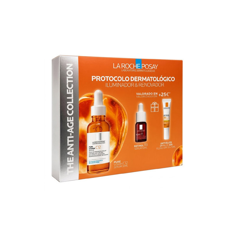 Pure Vitamin C12 Serum 30ml + 2 Regalos. La Roche Posay