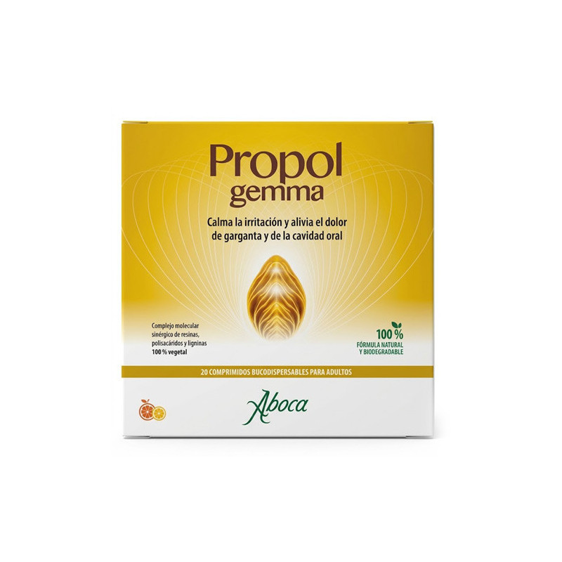 Aboca Propolgemma Adultos 20Comp Bucodispensables