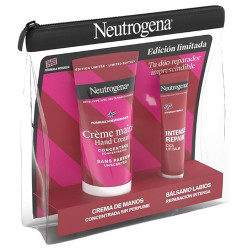 Neutrogena Crema de Manos Concentrada sin Perfume 75ml + Labial 15ml