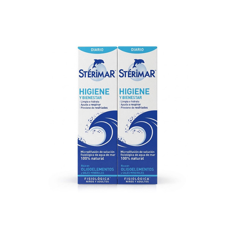 Sterimar Limpieza Nasal Microdifusion Duplo 2x100ml
