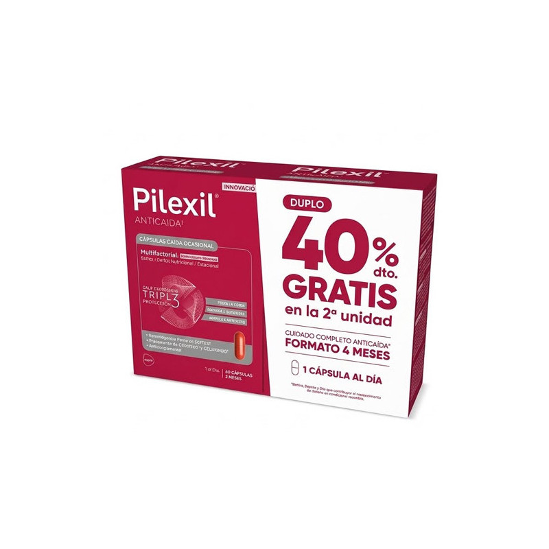 Pilexil Anticaida Ocasional Duplo 2x60Caps