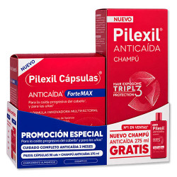Pilexil Capsulas Anticaida Forte Max 90Caps + Champu 275ml