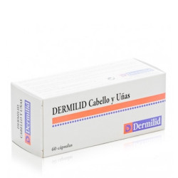 Dermilid Cabello Uñas 60 caps