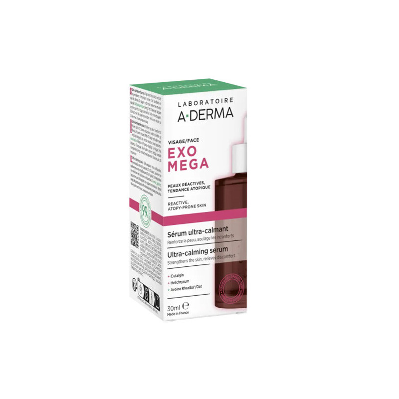 Aderma Exomega Serum Ultracalmante 30ml - Farmacia en Casa Online