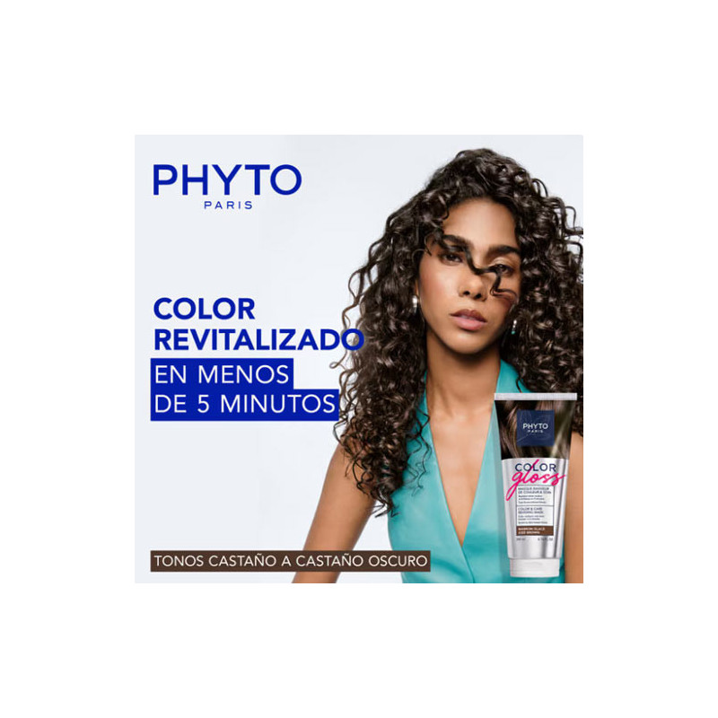 Phyto Color Gloss Mascarilla Reavivadora Color Marron Glace 200ml - Farmacia en Casa Online