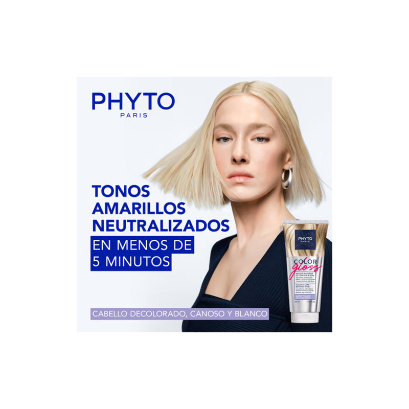 Phyto Color Gloss Mascarilla Reavivadora Color Rubio Polar 200ml - Farmacia en Casa Online
