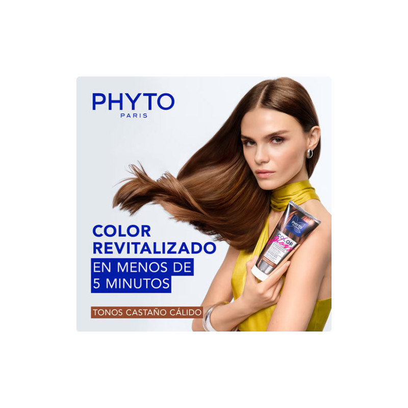 Phyto Color Gloss Mascarilla Reavivadora Color Castaño 200ml - Farmacia en Casa Online