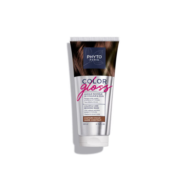 Phyto Color Gloss Mascarilla Reavivadora Color Castaño 200ml