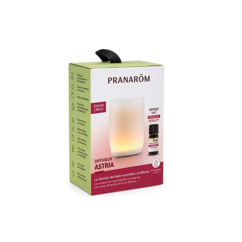 Pranarom Difusor Astria + Aceite Esencial 10ml Regalo - Farmacia en Casa Online