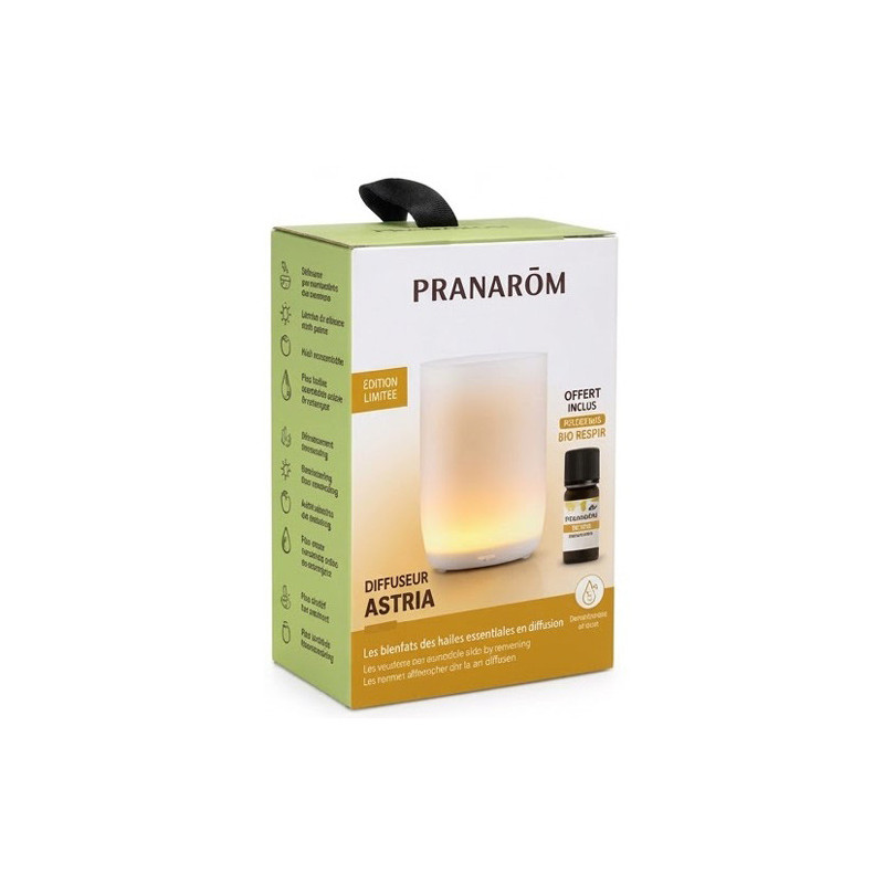 Pranarom Difusor Astria + Aceite Esencial 10ml Regalo - Farmacia en Casa Online