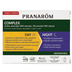 Pranarom Aromaforce Complex Dia-Noche 15Caps