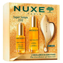 Nuxe Super Serum 10 Concentrado 30ml + Serum Ojos + Masajeador
