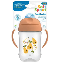Dr Browns Vaso De Transicion Boquilla Suave 9m+ 270ml