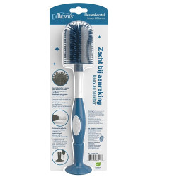 Dr Browns Cepillo de Limpieza Biberon Silicona Azul