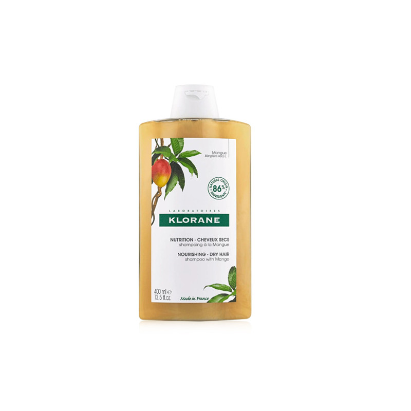 Klorane Champu Nutritivo a la Manteca de Mango 400 ml