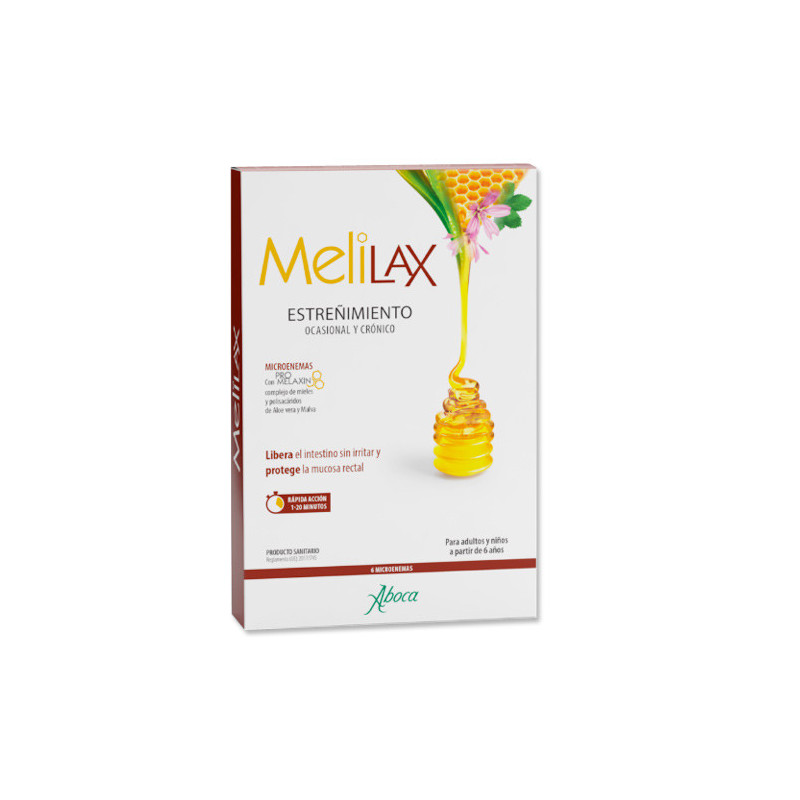 Aboca Melilax Adulto Microenemas 10gr 6Uds