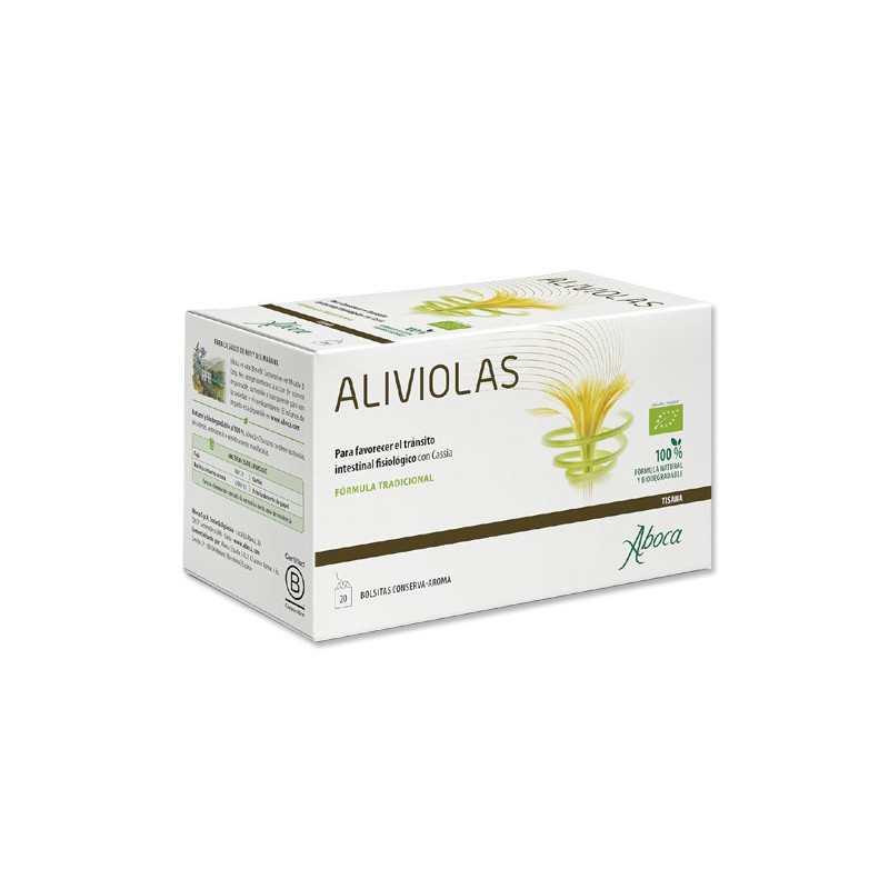 Aboca Aliviolas Tisana Bio 20 Bolsitas
