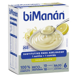 Bimanan Beslim Natillas Limon 6Uds