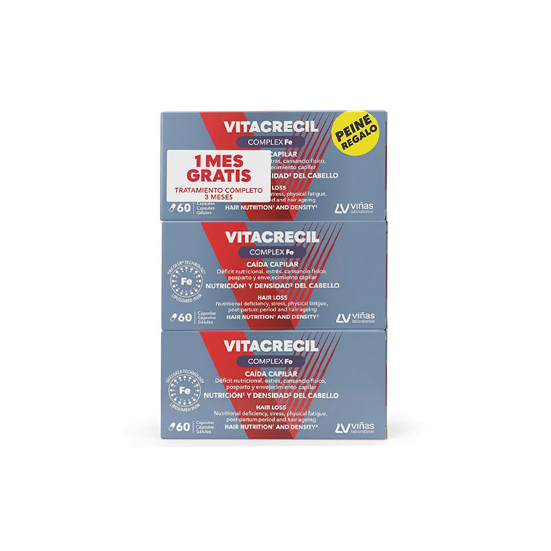 Vitacrecil Complex Fe Anticaida Triplo 3x60Caps